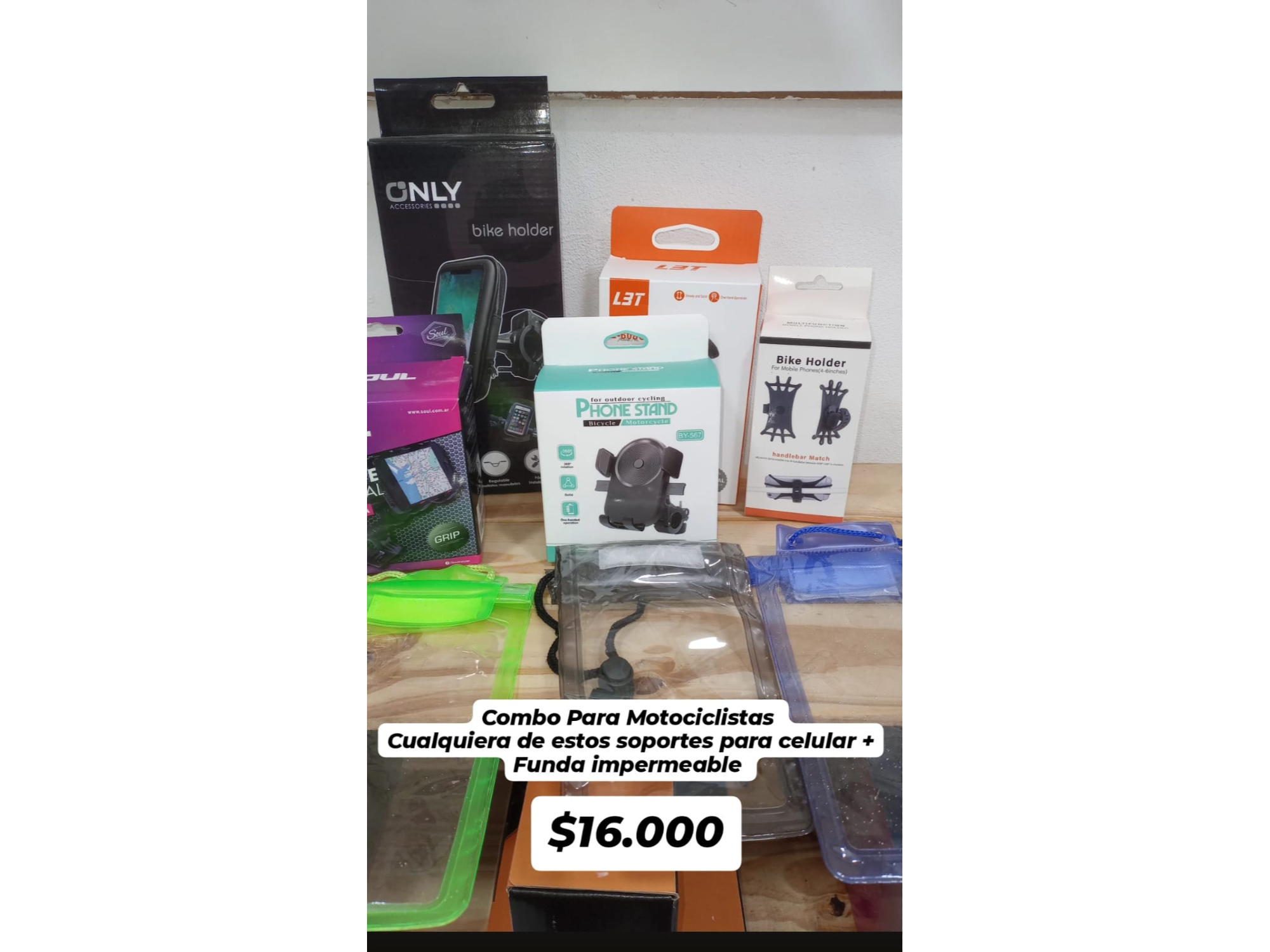 Combo Motocicleta