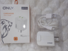CARGADOR 220V ONLY MOD 06 – 2 USB + CABLE LIGHTNING – BLANCO
