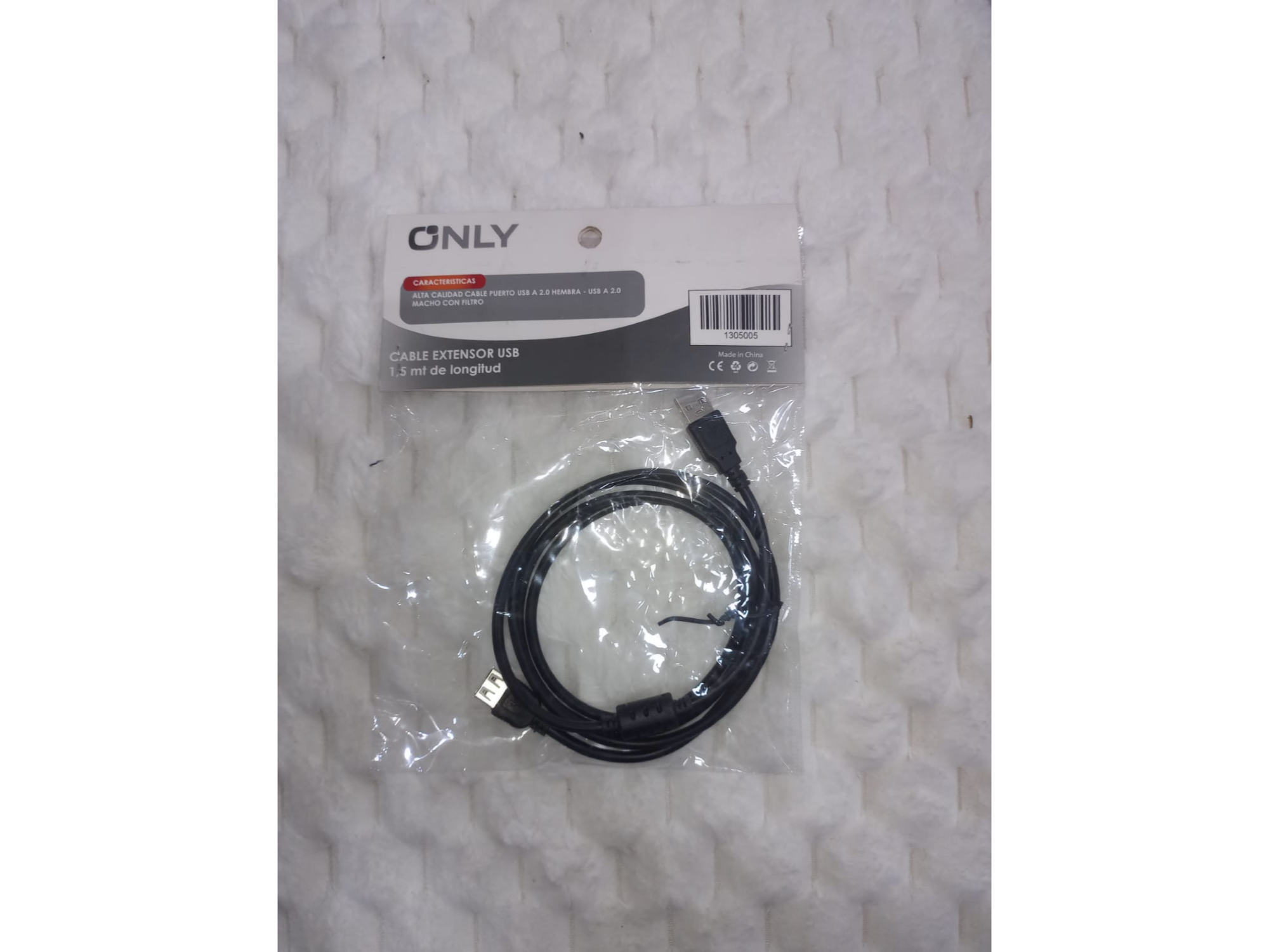Cable extensor USB 1.5m