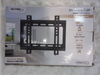 Soporte TV Fijo Para Pared Netmak NMST03 23" A 43" Color Negro