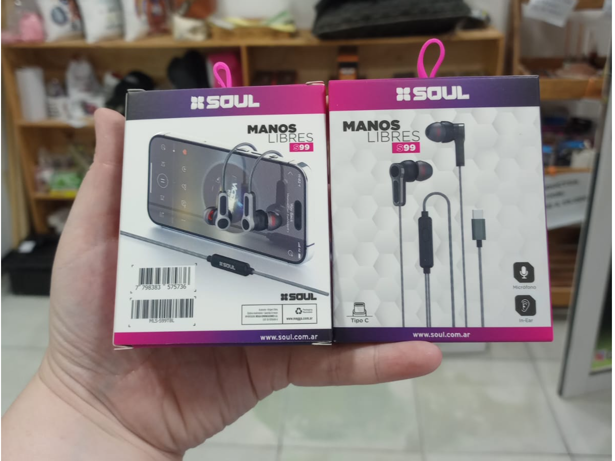 Auriculares Soul S499 Type C