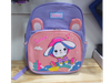 Mochila Infantil Canva Fontana En Nylon Color Rosa/Morado
