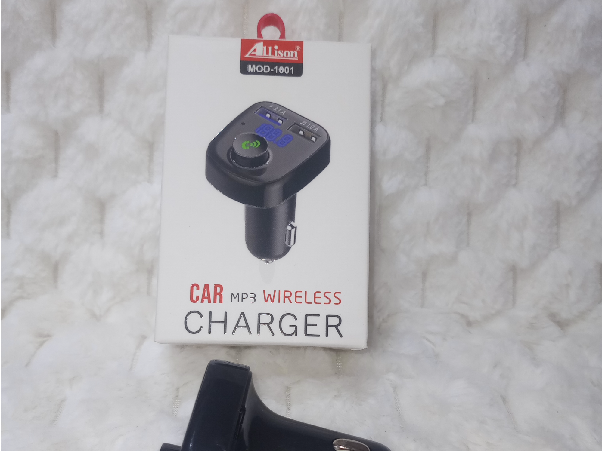 Transmisor FM y Cargador USB para Auto – Allison
