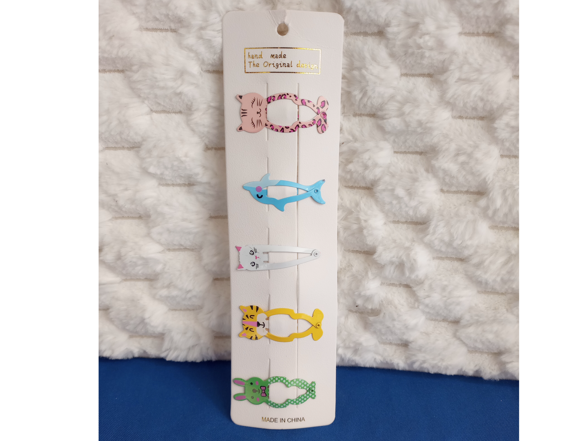 Set Hebillas Clic Clac Animal Cartoon