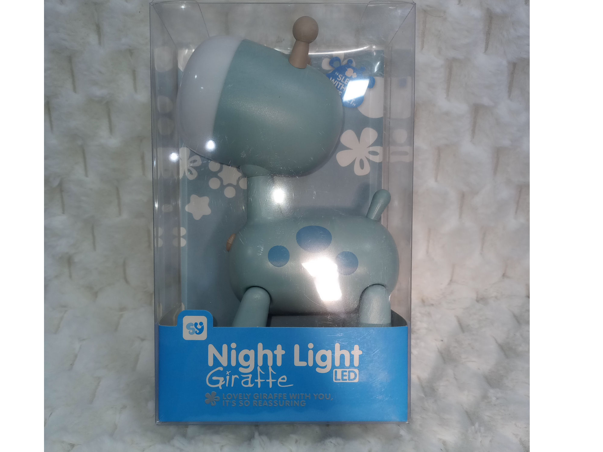 Lámpara Led De Mesa Dormitorio Infantil Jirafa Recargable