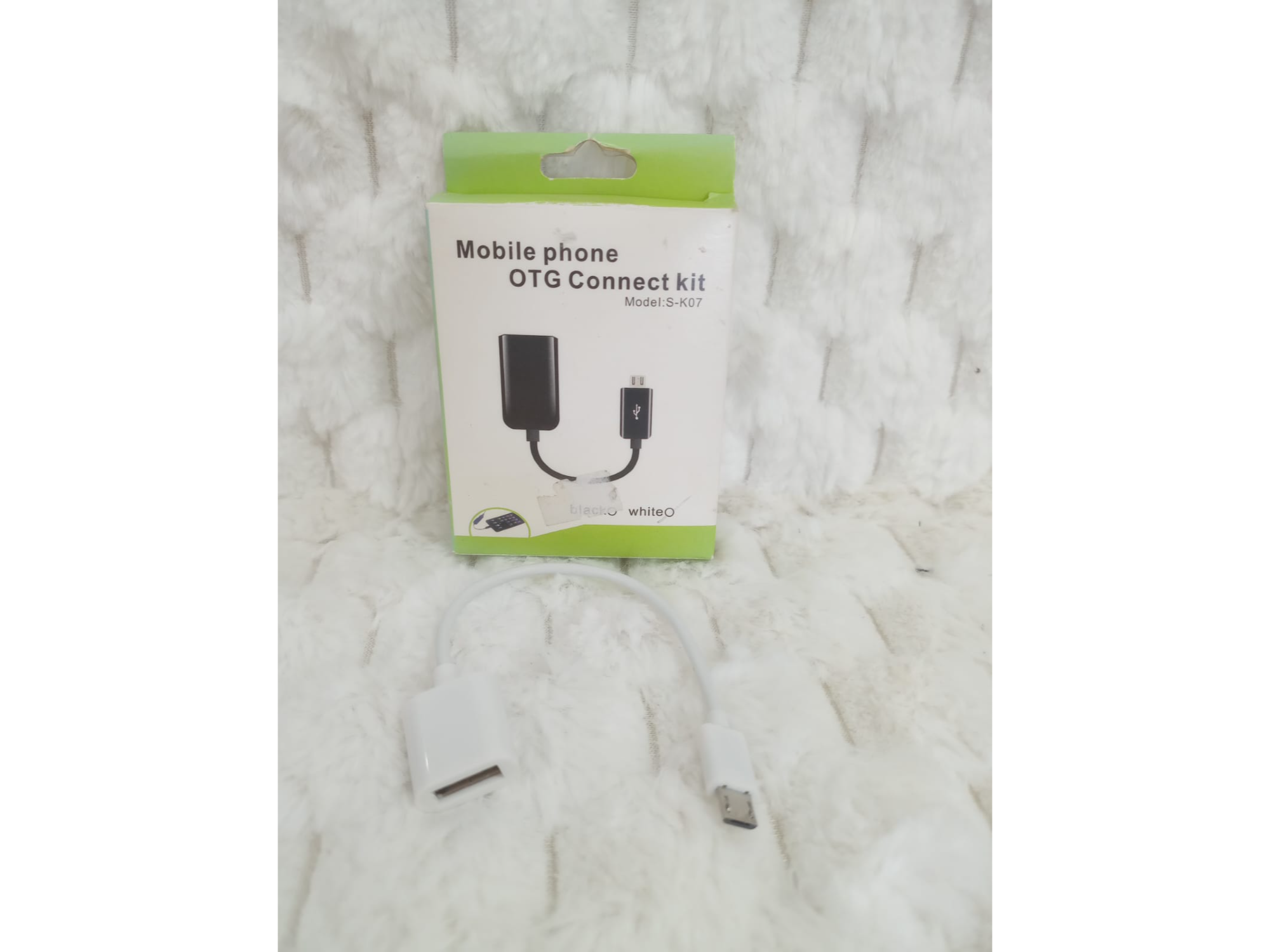 Mobile phone OTG Connect kit  USB hembra a V8