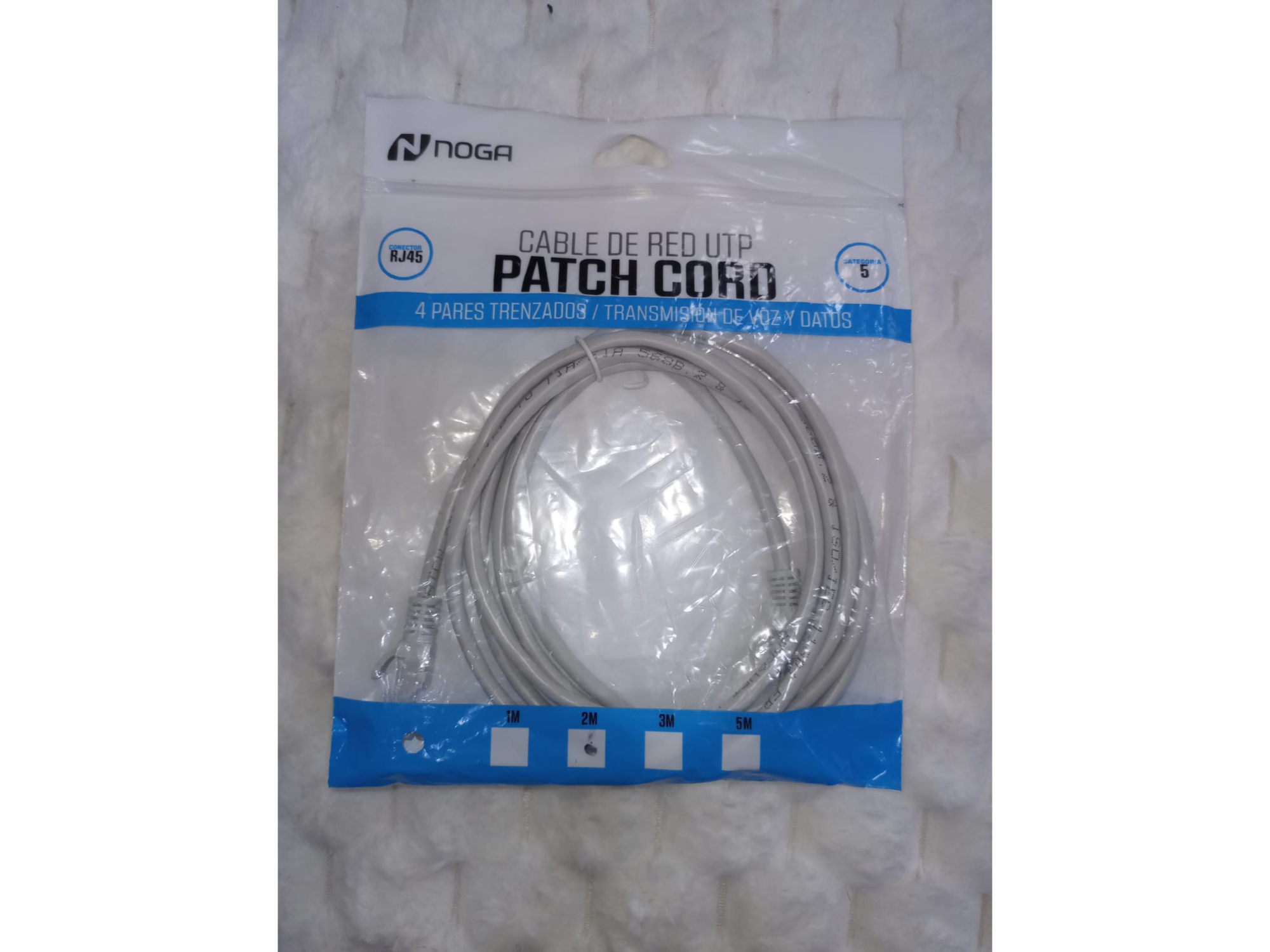 Cable de Red UTP PATCH CORD 2m