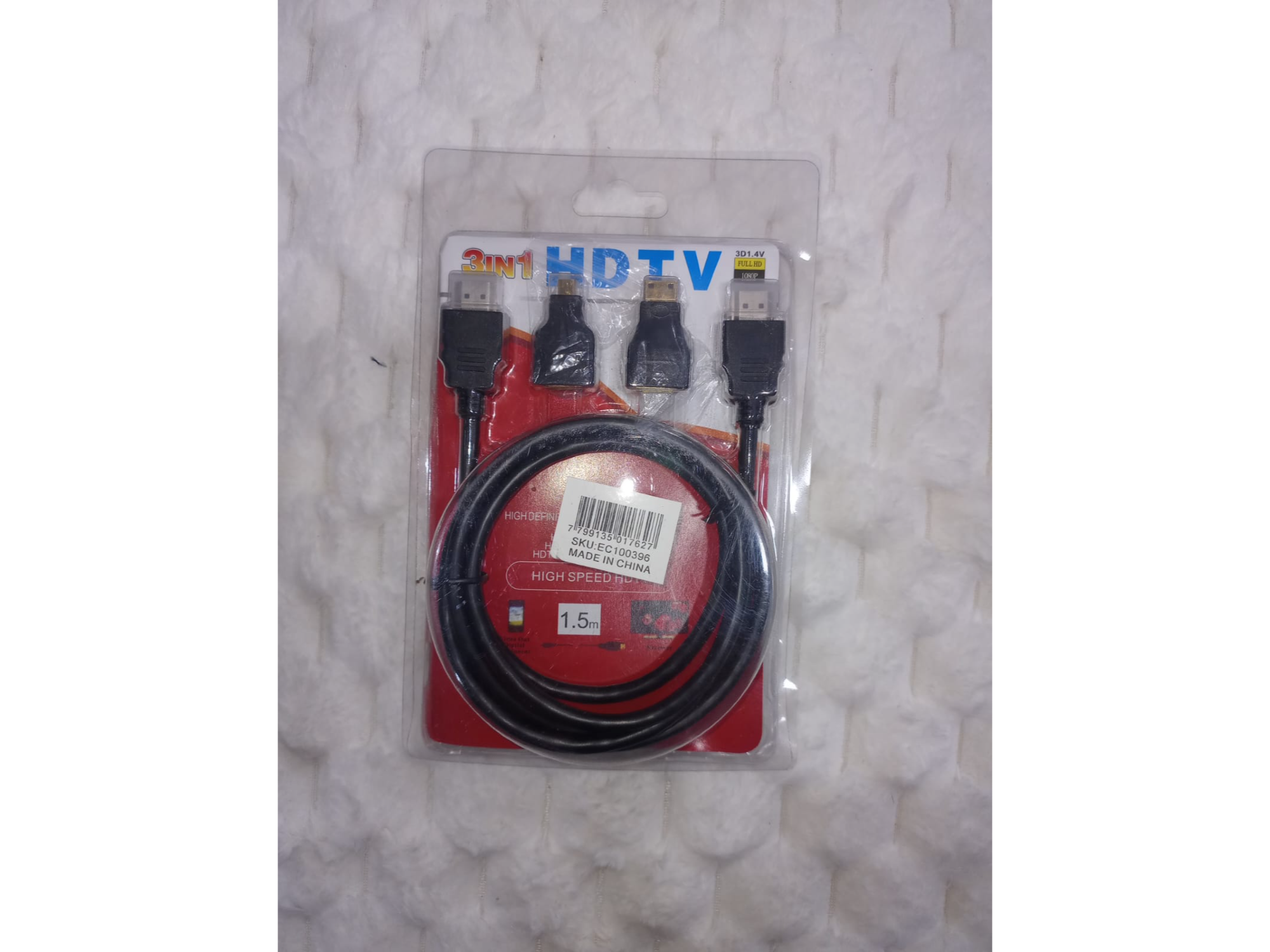 HDTV 3 en 1 (1.5m)
