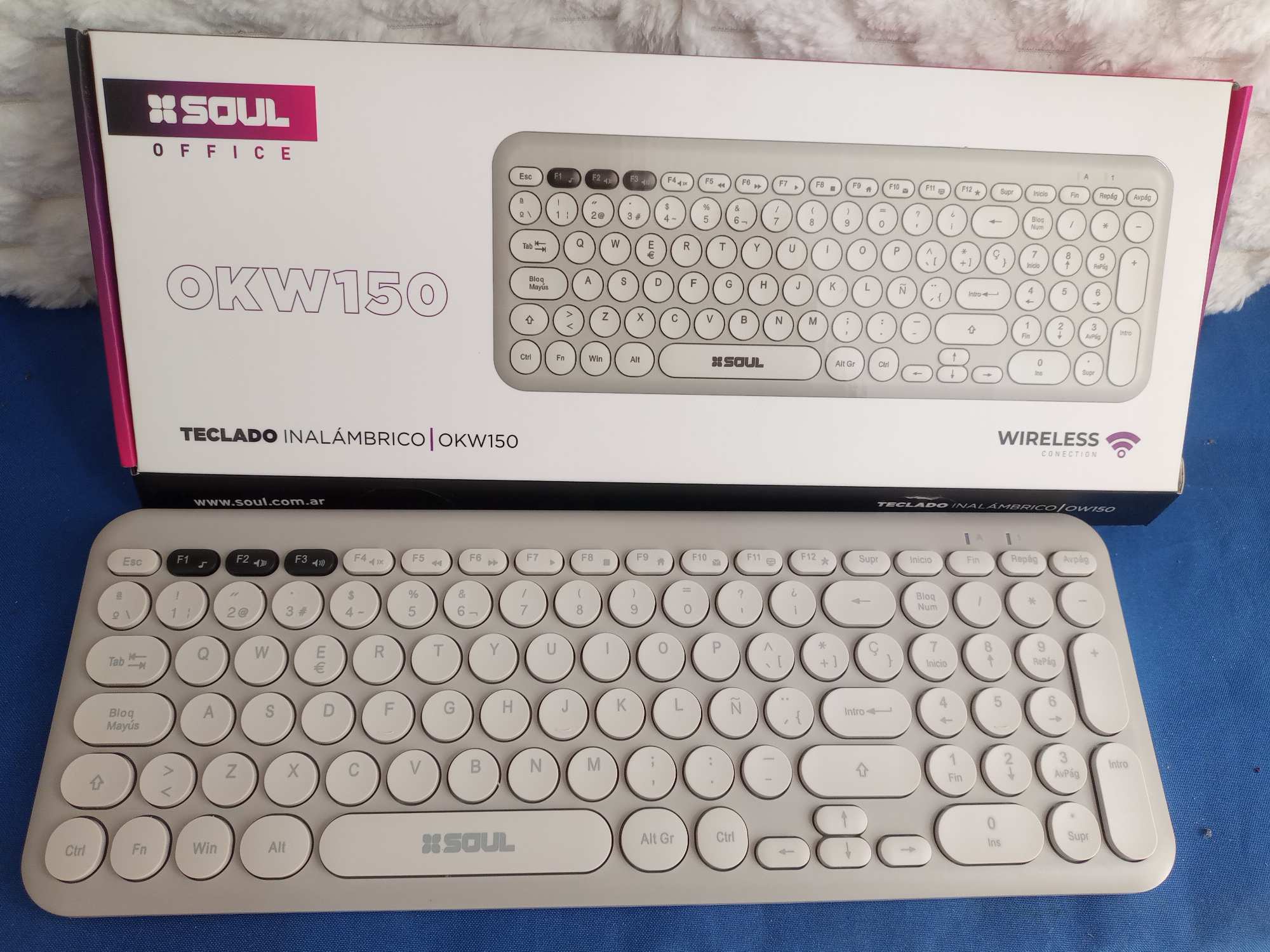 Teclado Inalambrico SOUL OKW150
