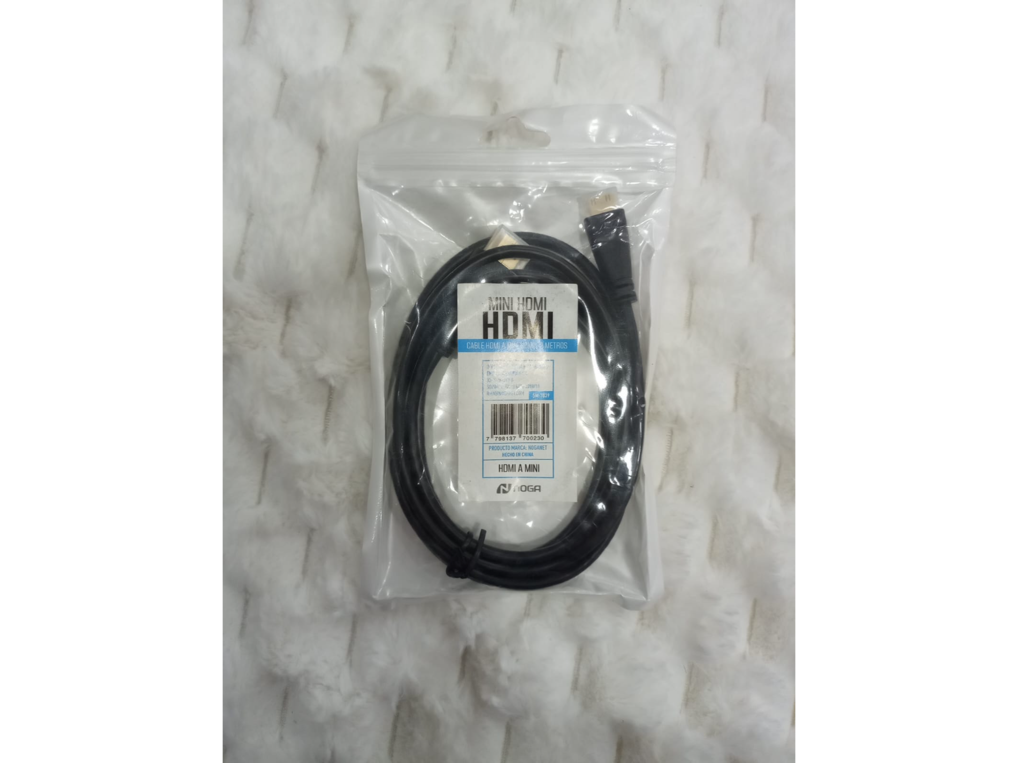 Mini HDMI a HDMI 2m
