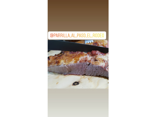 sandwich. tapa de asado