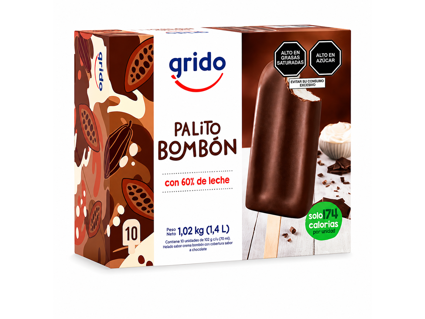 Caja Palito Bombón X10