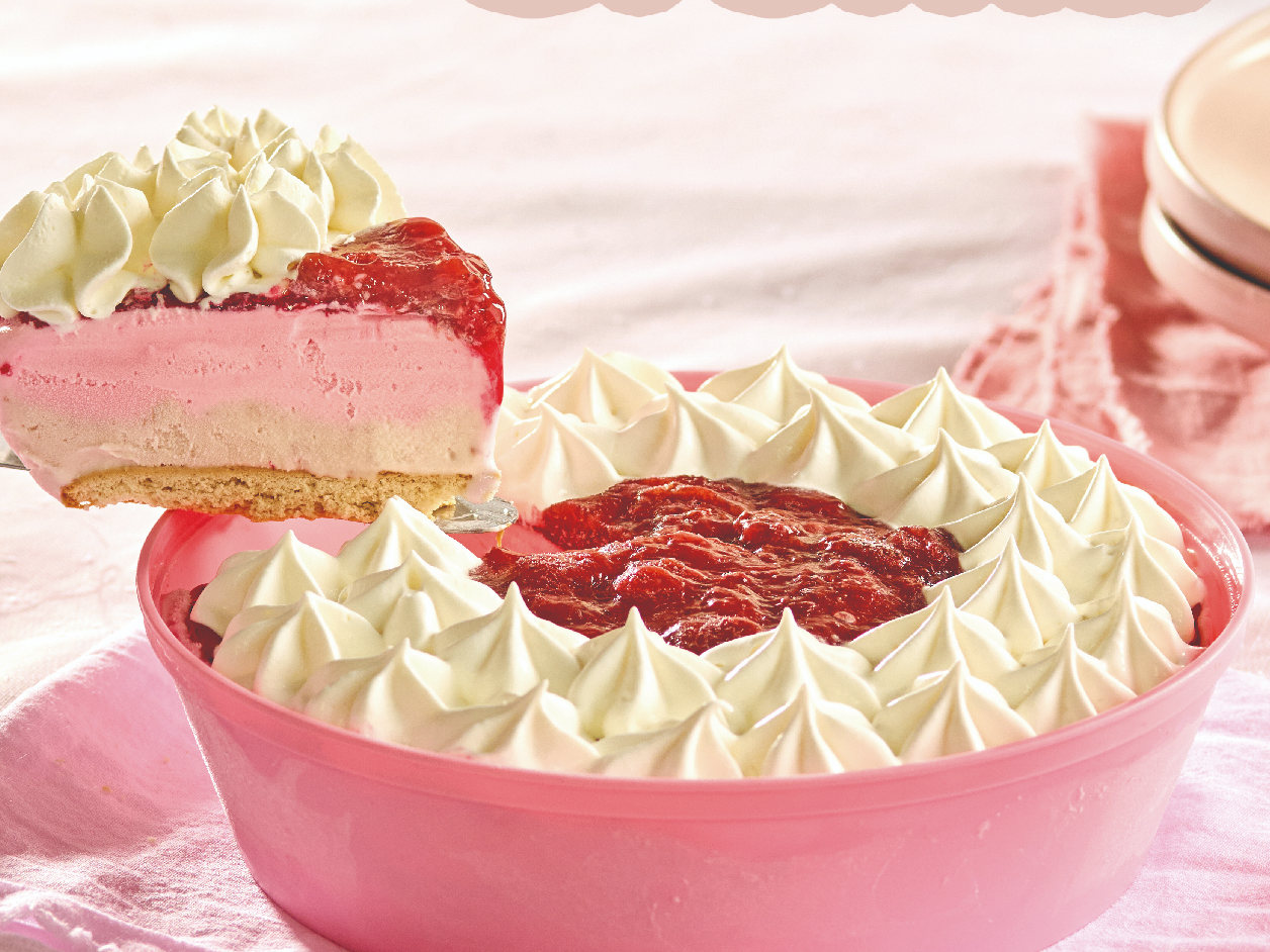 Torta Frutilla con Crema