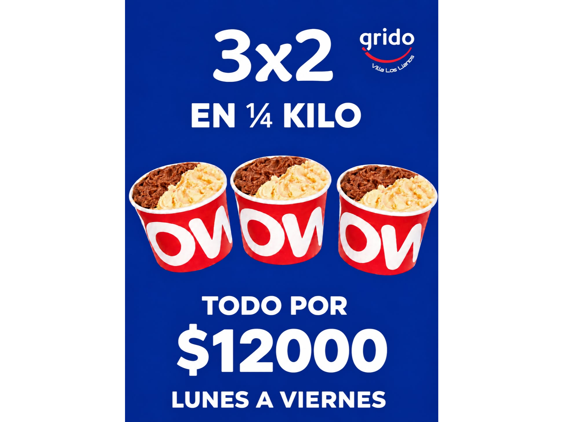 PROMO 3X2 EN CUARTO DE KILO