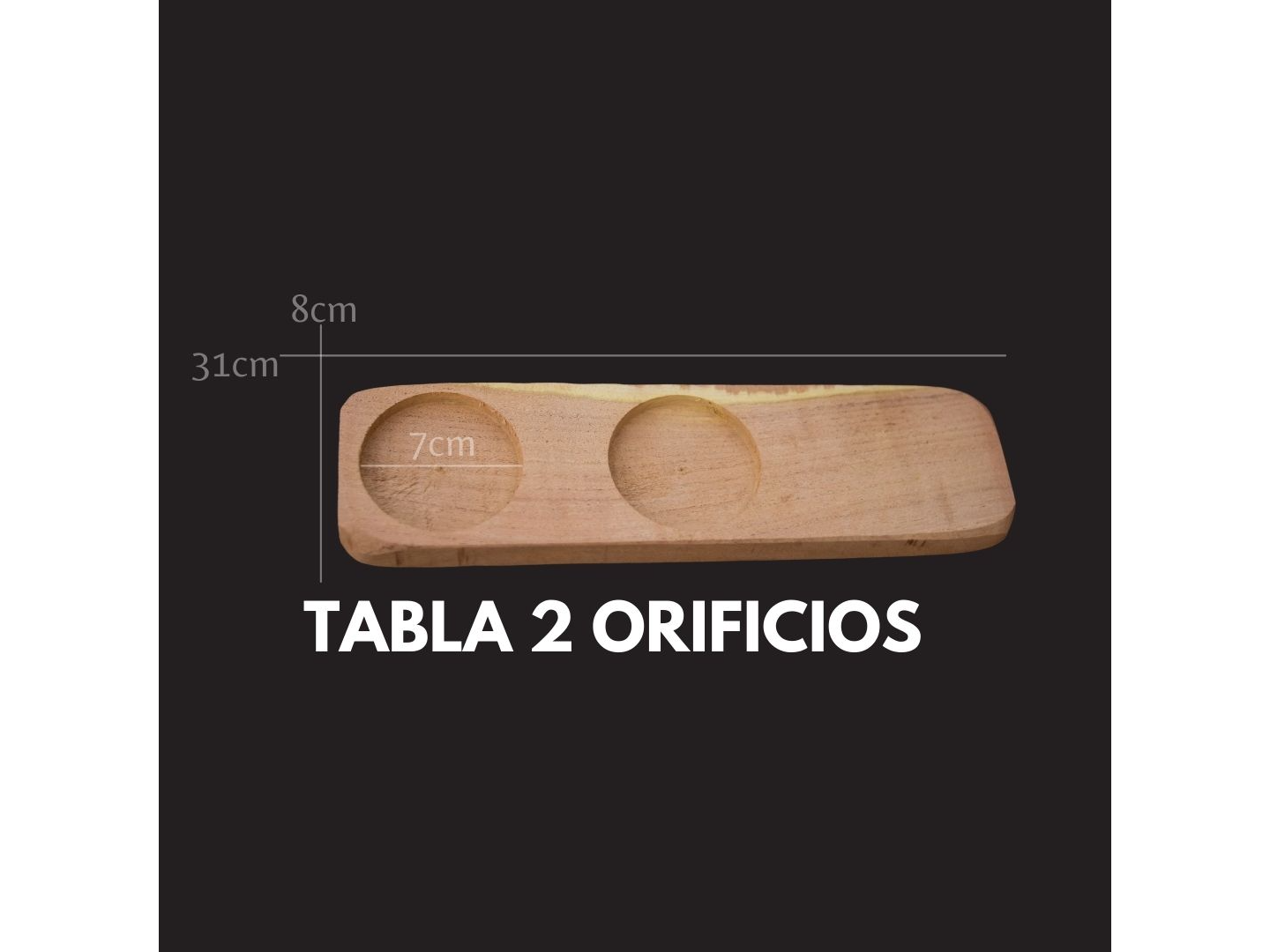 Tabla 2 Orificios