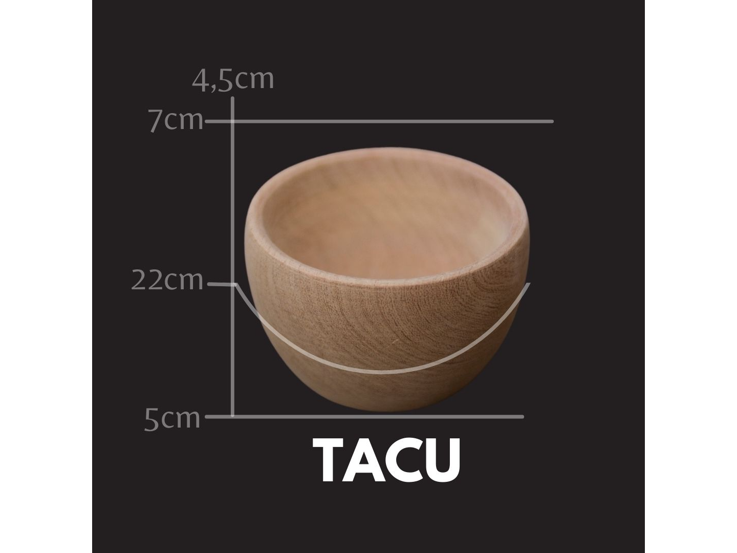 Cuenquito Tacu - Chico