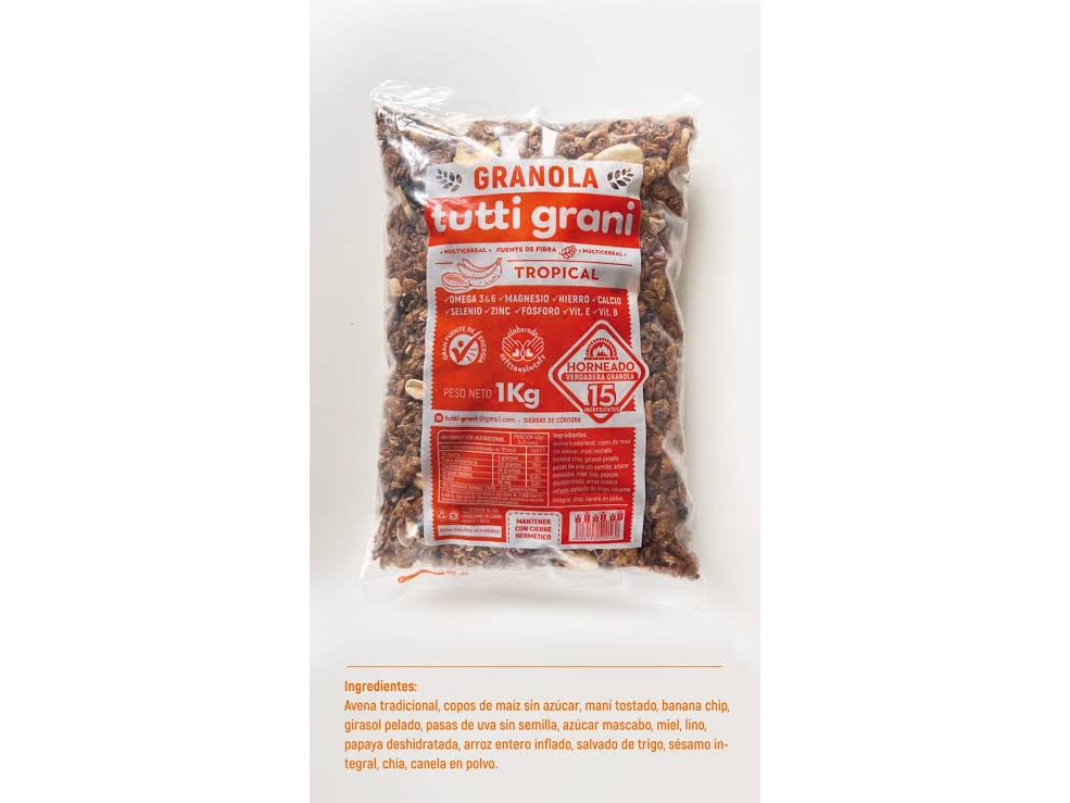 GRANOLAS  TUTTI GRANI