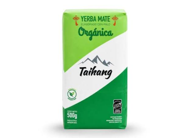 YERBA ORGÁNICA CERTIFICADA  TAIHANG