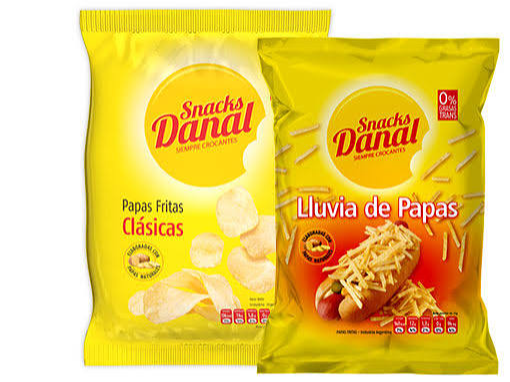 LLUVIA DE PAPAS DANAL X 800 GR