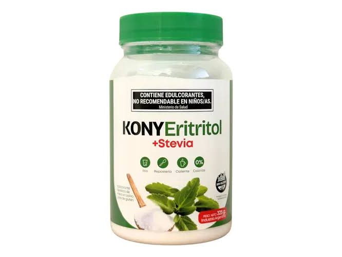 ERITRITOL + STEVIA EN POLVO X 325 GR KONY