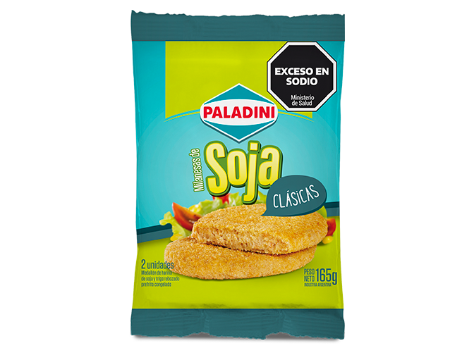 Milanesa de soja clásica Paladini