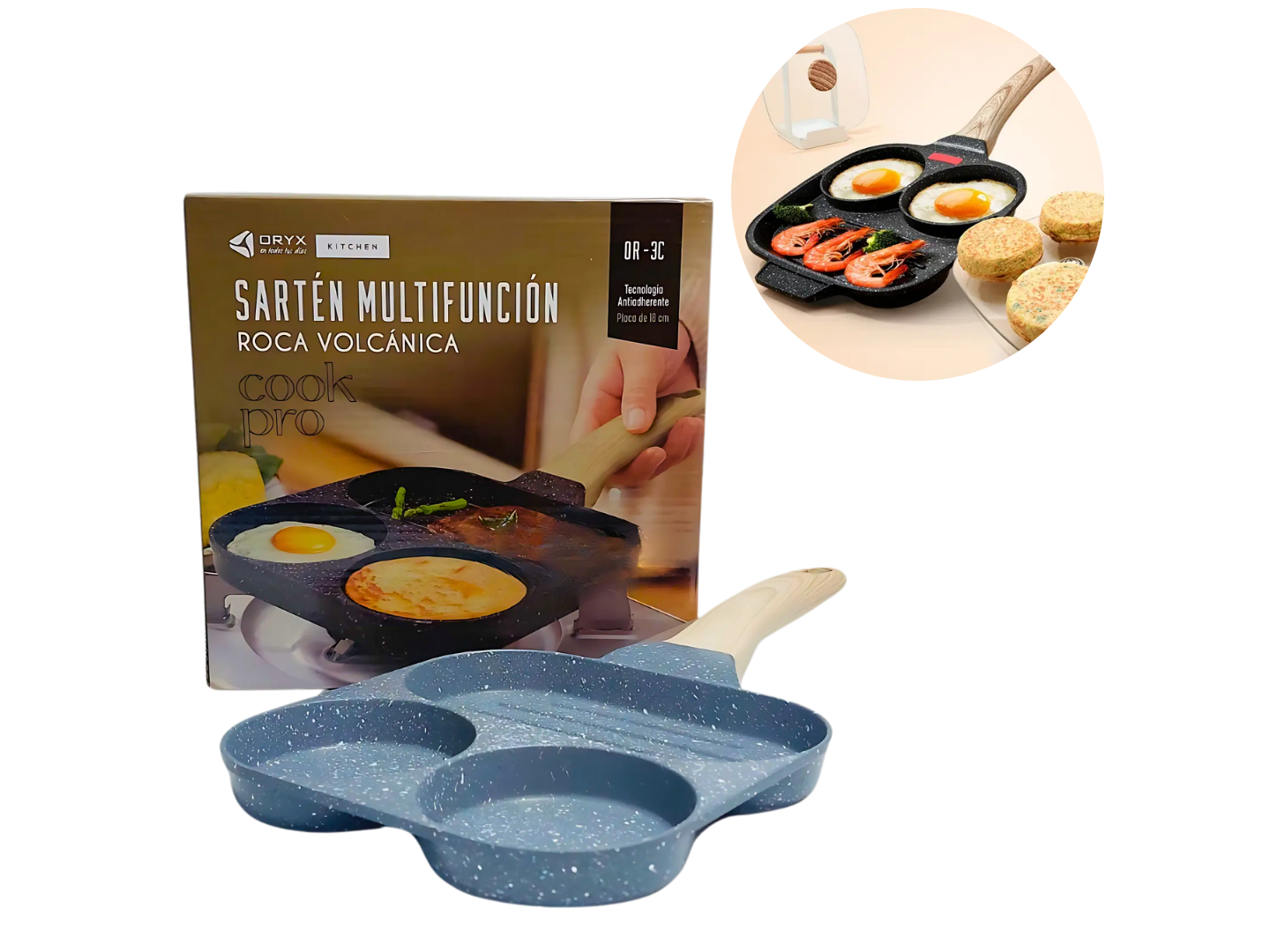 Sarten Multifuncion 18 cm