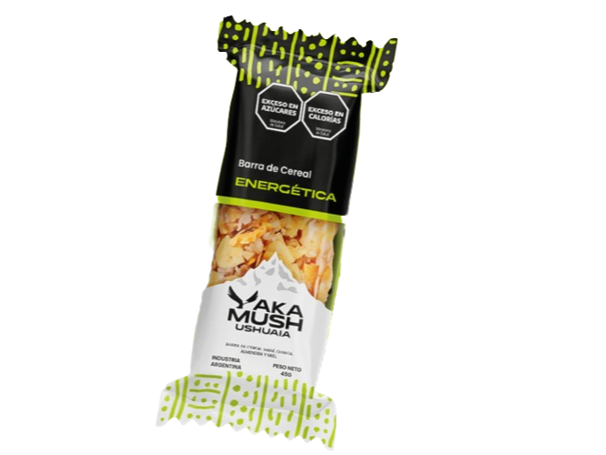 Barra de cereal energética x 45 gr