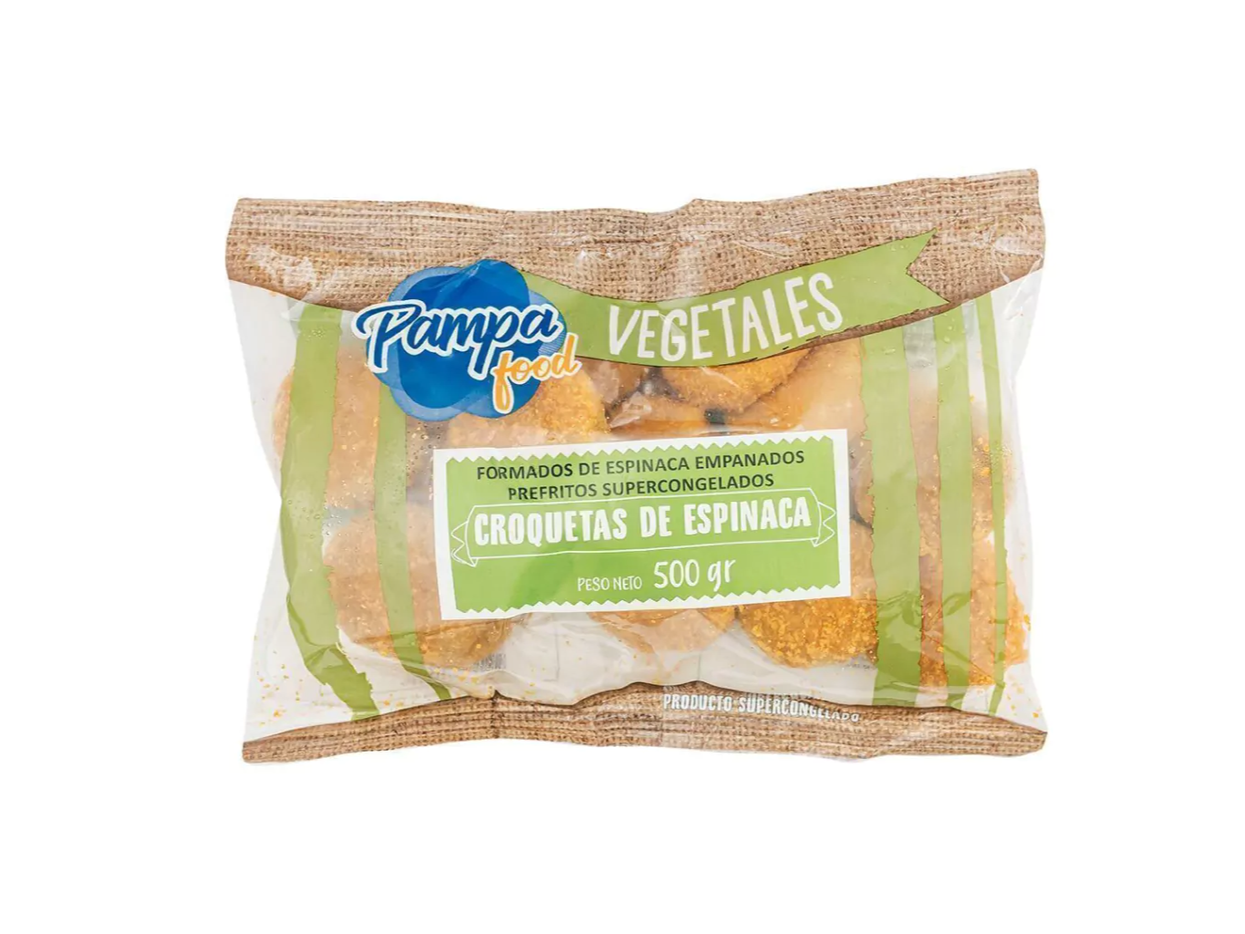 Croquetas de espinaca x 500 gr Pampa Food