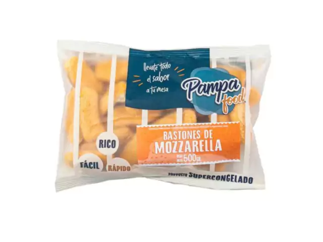 Bastones de Muzzarella x 500 gr Pampa Food