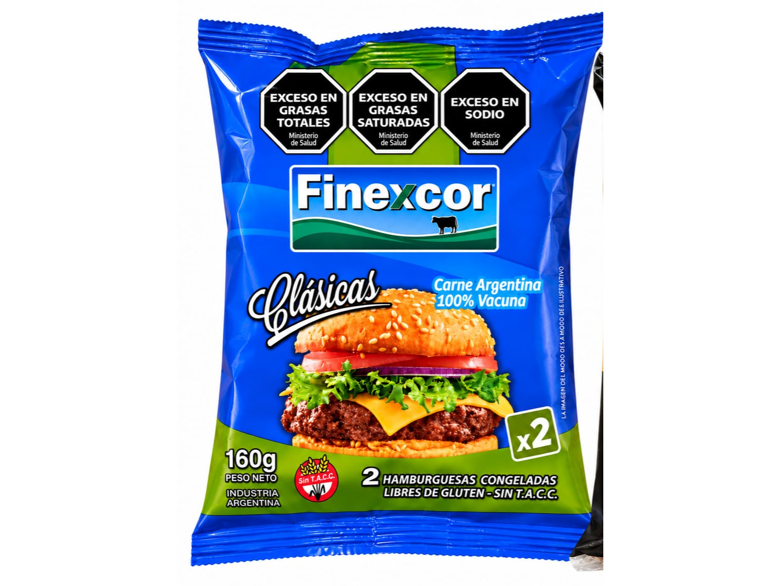 60 Hamburguesas 80gr PREMIUM de Hamburguesas La Plata