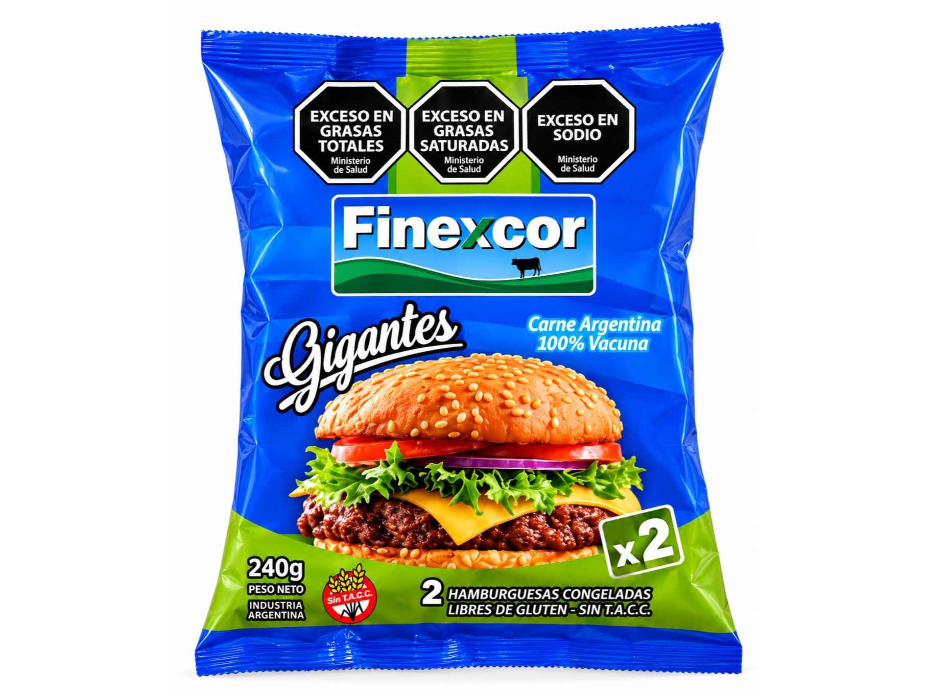 20 Hamburguesas 110gr PREMIUM