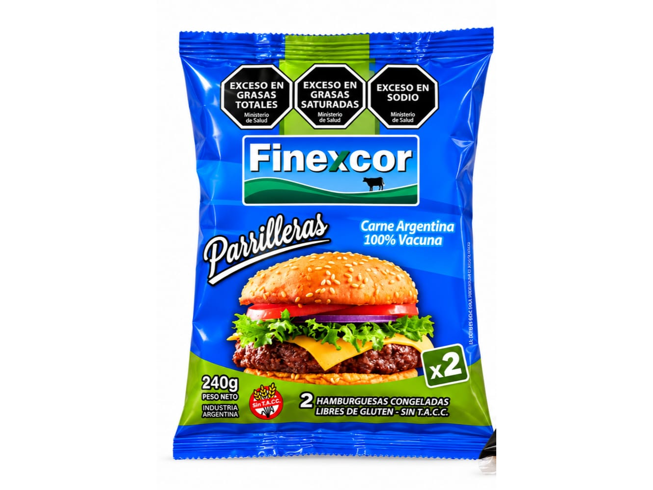 40 Hamburguesas 120gr