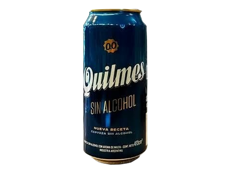 cerveza quilmes  0.0% de 473ml