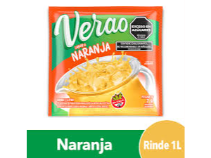 JUGO EN POLVO VERAO NARANJA