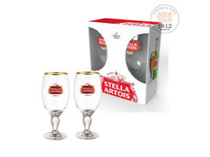 2 COPAS STELLA ARTOIS