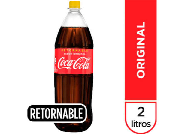 COCA COLA RET X 2L