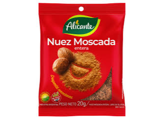NUEZ MOSCADA ENTERA ALICANTE X20GR