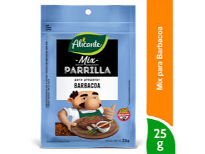 MIX PARRILLA BARBACOA ALICANTE X 25GR