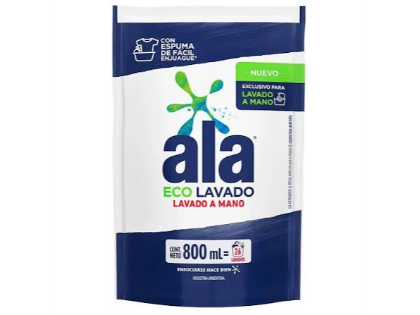 JABON ALA LIQ LAV MANO X 800