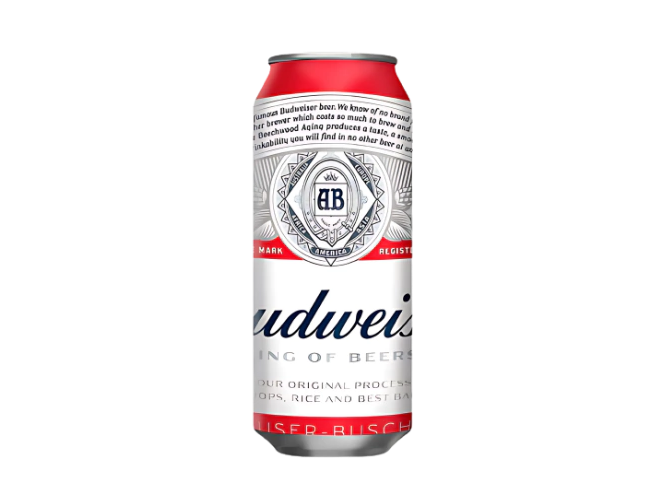 BUDWEISER LATA X 473
