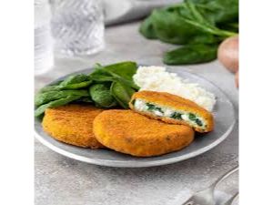 MEDALLONES MERLUZA CON ESP Y QUESO