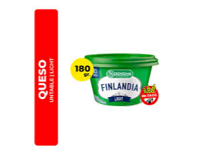 QUESO LS FINLANDIA LIGHT X 180G
