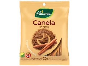 CANELA EN RAMA ALICANTE X 20GR