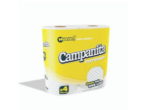 HIGIENICO CAMPANITA X 4