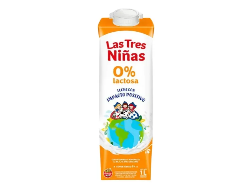 LECHE DESLACTOSADA LAS 3 NIÑAS