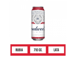 BUDWEISER LATON X 710cc