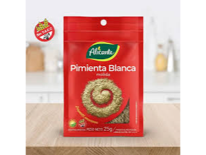 PIMIENTA BLANCA ALICANTE X 25g