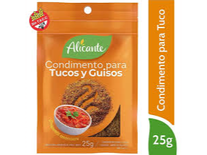 CONDIMENTO TUCO Y GUISO ALICANTE