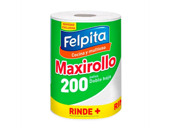 ROLLO COCINA FELPITA X 200 PAÑOS