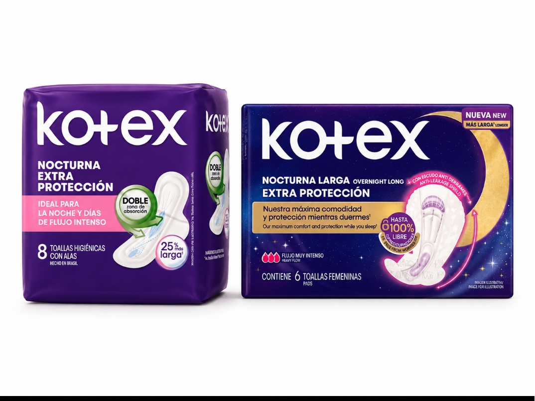 Kotex noxturnas toa